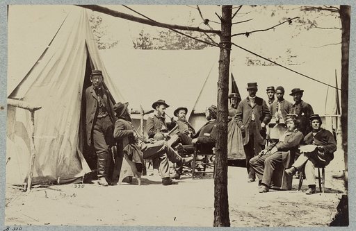 Camp of Capt. Wiley, Stoneman Station, Va.