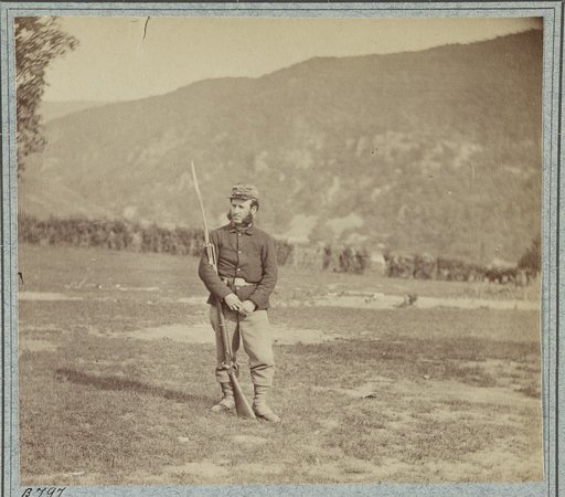 22d New York State Militia near Harpers Ferry, Va., 1861 [i.e.1862