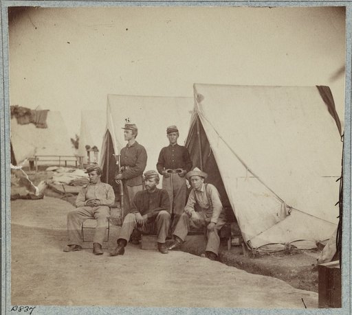 22d New York State Militia near Harpers Ferry, Va., 1861 [i.e.1862