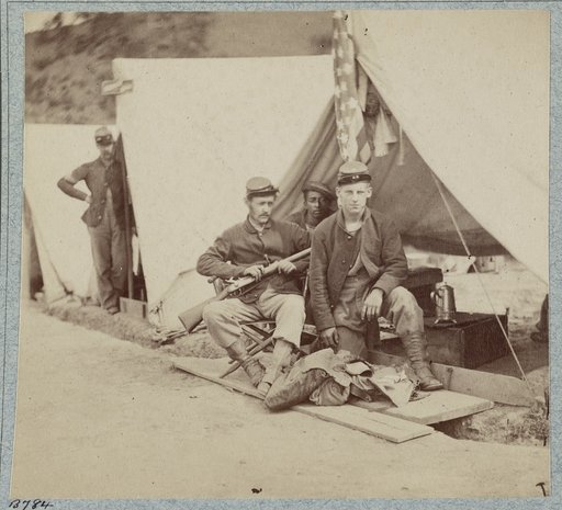 22d New York State Militia near Harpers Ferry, Va., 1861 [i.e.1862