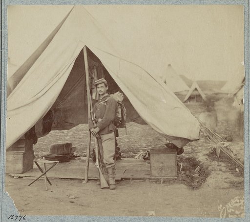 22d New York State Militia near Harpers Ferry, Va., 1861 [i.e.1862