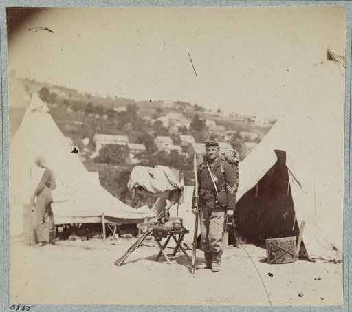 22d New York State Militia near Harpers Ferry, Va., 1861 [i.e.1862