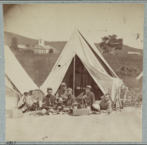 22d New York State Militia near Harpers Ferry, Va., 1861 [i.e.1862