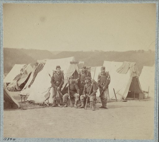 22d New York State Militia near Harpers Ferry, Va., 1861 [i.e.1862