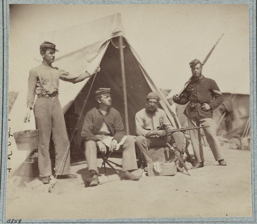 22d New York State Militia near Harpers Ferry, Va., 1861 [i.e.1862
