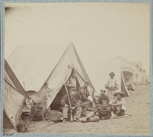 22d New York State Militia near Harpers Ferry, Va., 1861 [i.e.1862