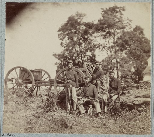 22d New York State Militia near Harpers Ferry, Va., 1861 [i.e.1862