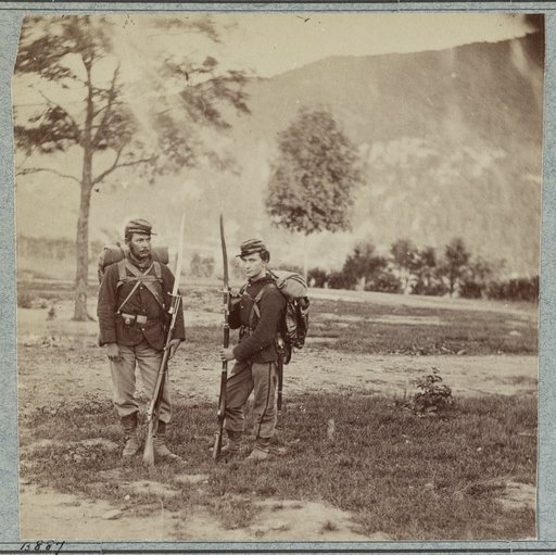 22d New York State Militia near Harpers Ferry, Va., 1861 [i.e.1862