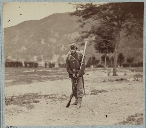 22d New York State Militia near Harpers Ferry, Va., 1861 [i.e.1862