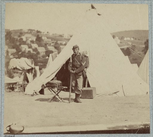 22d New York State Militia near Harpers Ferry, Va., 1861 [i.e.1862