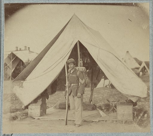 22d New York State Militia near Harpers Ferry, Va., 1861 [i.e.1862
