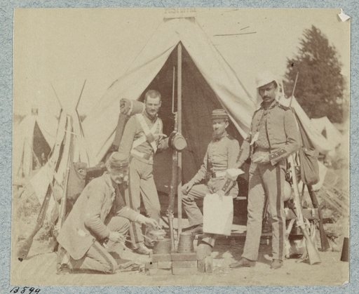 7th N.Y. State Militia, Camp Cameron, D.C., 1861