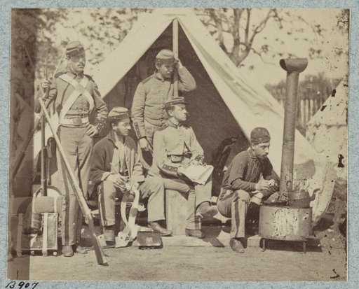 7th N.Y. State Militia, Camp Cameron, D.C., 1861