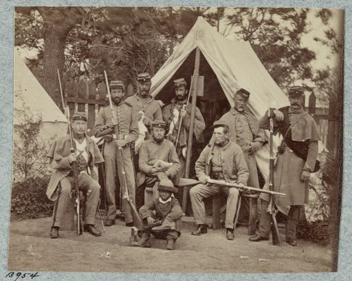 7th New York State Militia, Camp Cameron, D.C., 1861