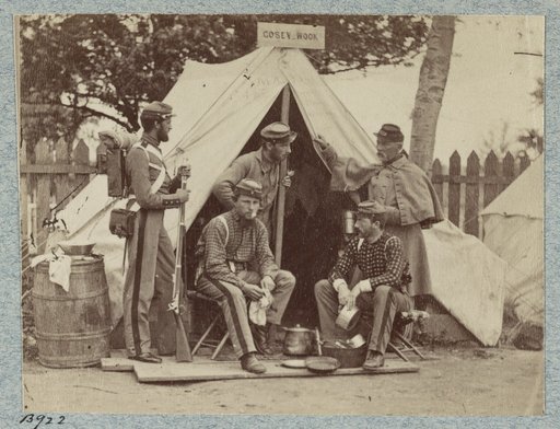 7th New York State Militia, Camp Cameron, D.C., 1861