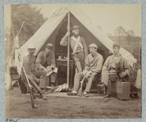 7th New York State Militia, Camp Cameron, D.C., 1861