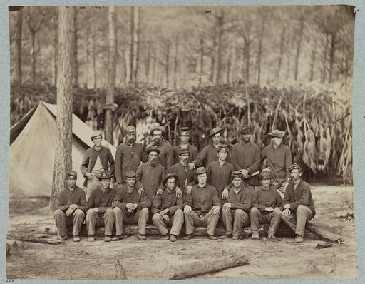 Co. C, U.S. Engineers in front of Petersburg, Va., August, 1864