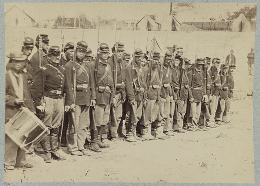 Co. C, 110th Pennsylvania Infantry after battle of Fredericksburg, Va.