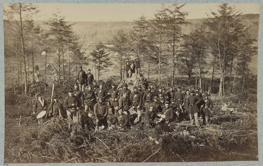Co. - , 170th New York Infantry on reserve picket duty