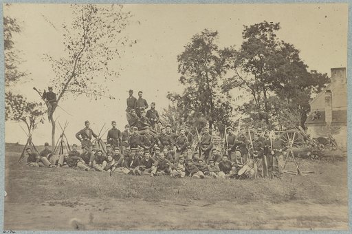 B Company, 22d New York State Militia near Harpers Ferry, Va., 1861 [i.e.1862