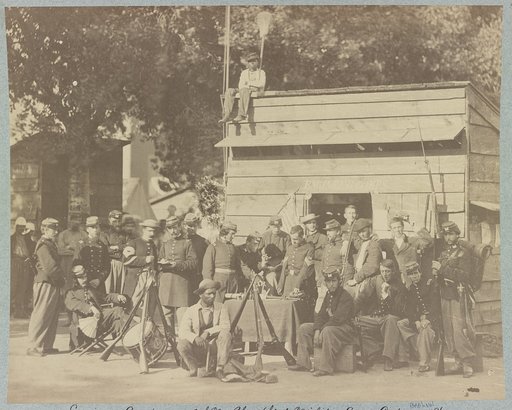 Engineer Company, 12th New York State Militia, Camp Anderson, 1861