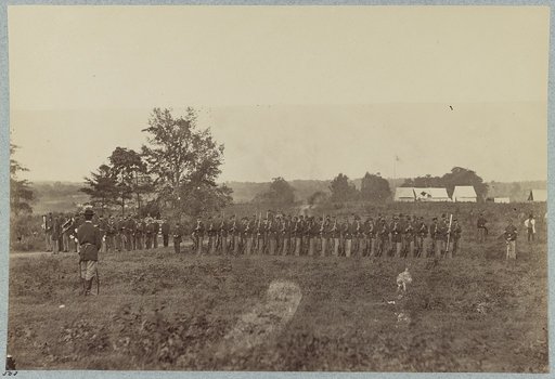 8th U.S. Infantry at Headquarters Army of Potomac near Fairfax Court House, Va., June, 1863