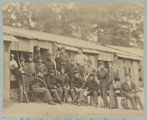 Co. D., 1st Rhode Island Volunteers, Camp Sprague, 1861