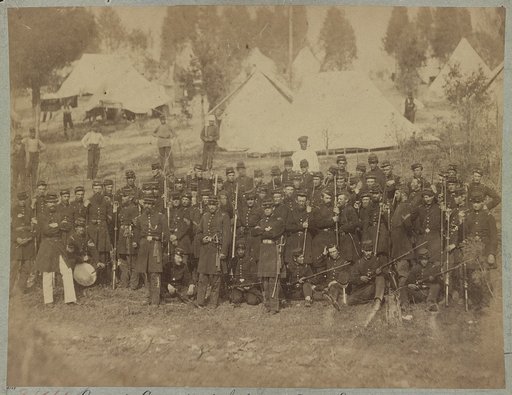 Co. - , 3d Connecticut Infantry, Camp Douglass, 1861