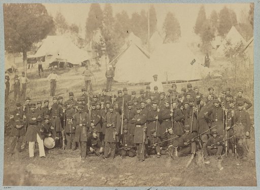 Co. - , 3d Connecticut Infantry, Camp Douglass, near Washington, D.C.