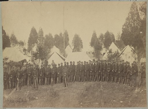 Co. - , 3d Connecticut Infantry, Camp Douglass, 1861