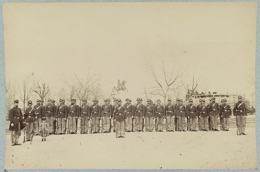 Co. H, 10th [i.e. 9th] Veteran Reserve Corps, Washington, D.C. April, 1865