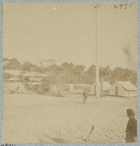 Headquarters of Gen. Gillmore, Folly Island, S.C.