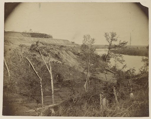 Sloped hill near the river