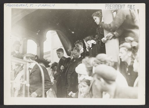 T. Roosevelt at Ethel's wedding