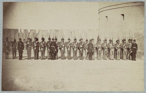 Castle Pinkney [i.e. Pinckney], Charleston, S.C. Garrison of South Carolina troops, August 1861