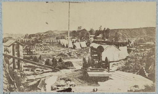 Interior of Fort Curtis, Helena, Ark.