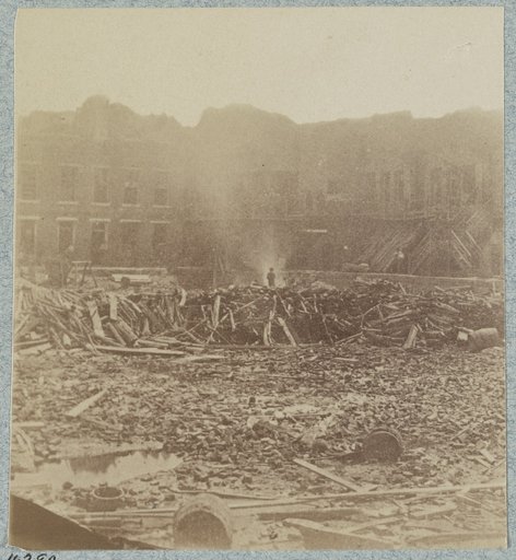 Interior views of Fort Sumter, Charleston, S.C. taken by a Confederate photographer in 1864 [i.e. 1863