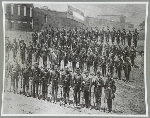 Sumter Light Guards, Company K, 4th Regiment Georgia Volunteer Infantry, CSA. April 1861