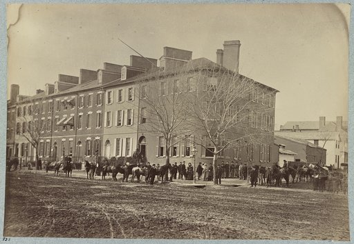 Headquarters of Gen. M. D. Hardin, Washington, D.C., April, 1865
