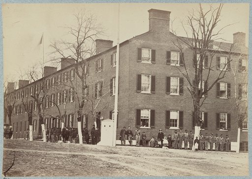 Washington, D.C., Group in front of building