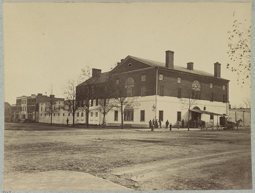 The old Capitol prison, Washington, D.C.