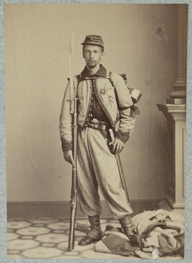 Private F. E. Brownell, 11th New York Infantry, "Ellsworth's Avenger"
