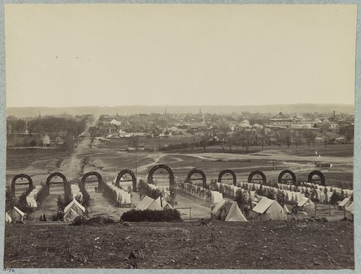 Camp of 44th New York Infantry near Alexandria, Va.