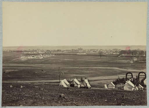 Camp of 44th New York Infantry near Alexandria, Va.