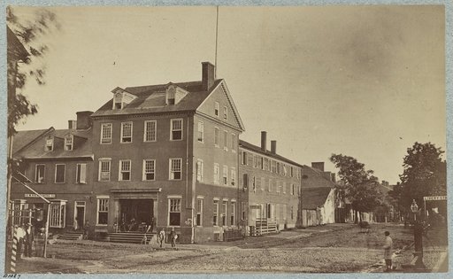 Marshall House, Alexandria, Va., scene of death of Col. Ellsworth