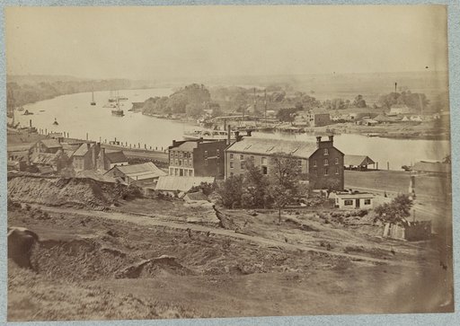 View of James River at Rocketts, Richmond, Va.