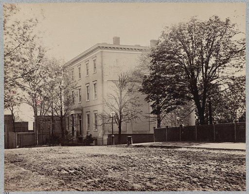 House occupied by Jefferson Davis, Richmond, Va., April, 1865