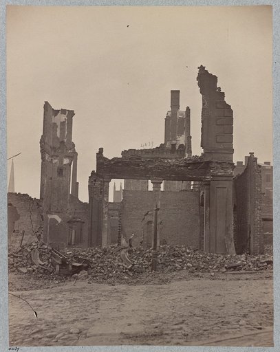 Ruins on Carey Street, Richmond, Va.