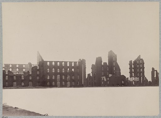 Ruins of Gallego Flour Mills, Richmond, Va., April, 1865