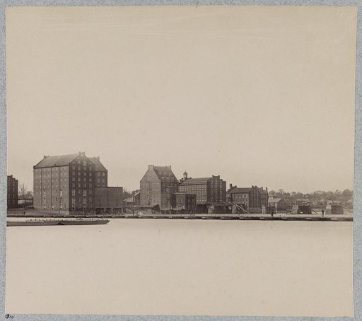 Factories at Manchester, Va., on south side of James River opposite Richmond